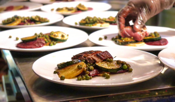 Private event fine dining